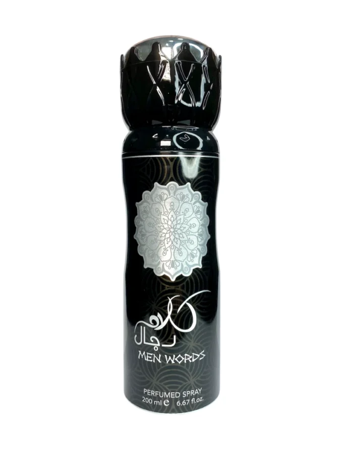 PERFUME AEROSOL MEN WORDS
