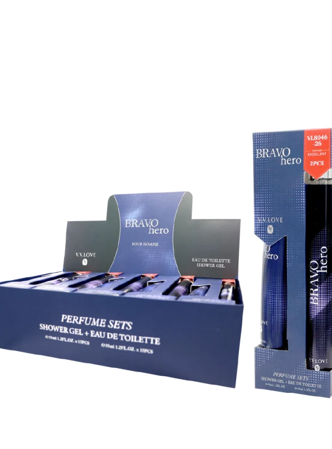 SET BRAVO HERO BLUE 2PZA