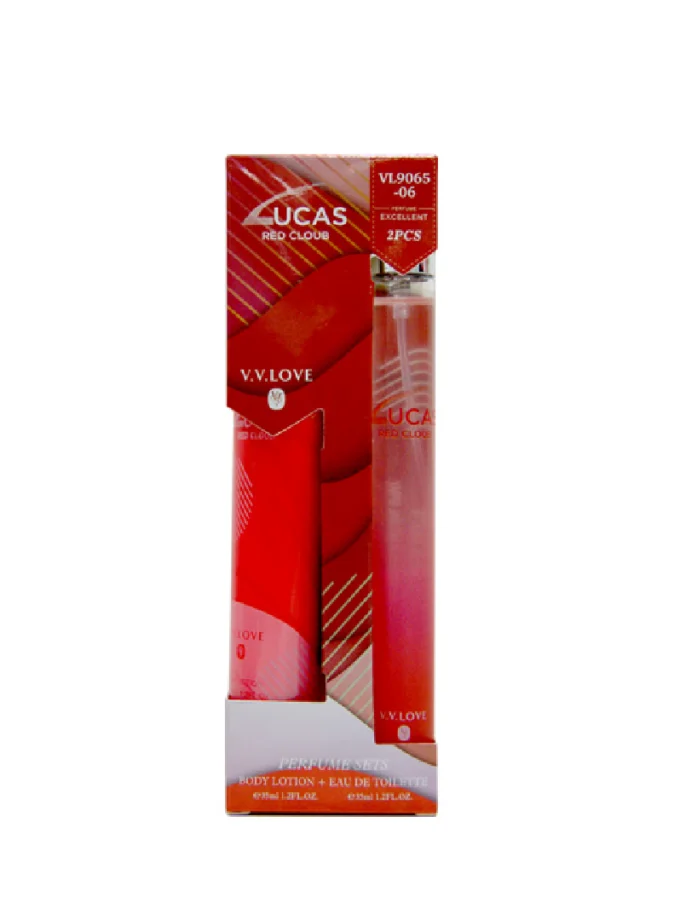 SET LUCAS RED CLUB 2PZA