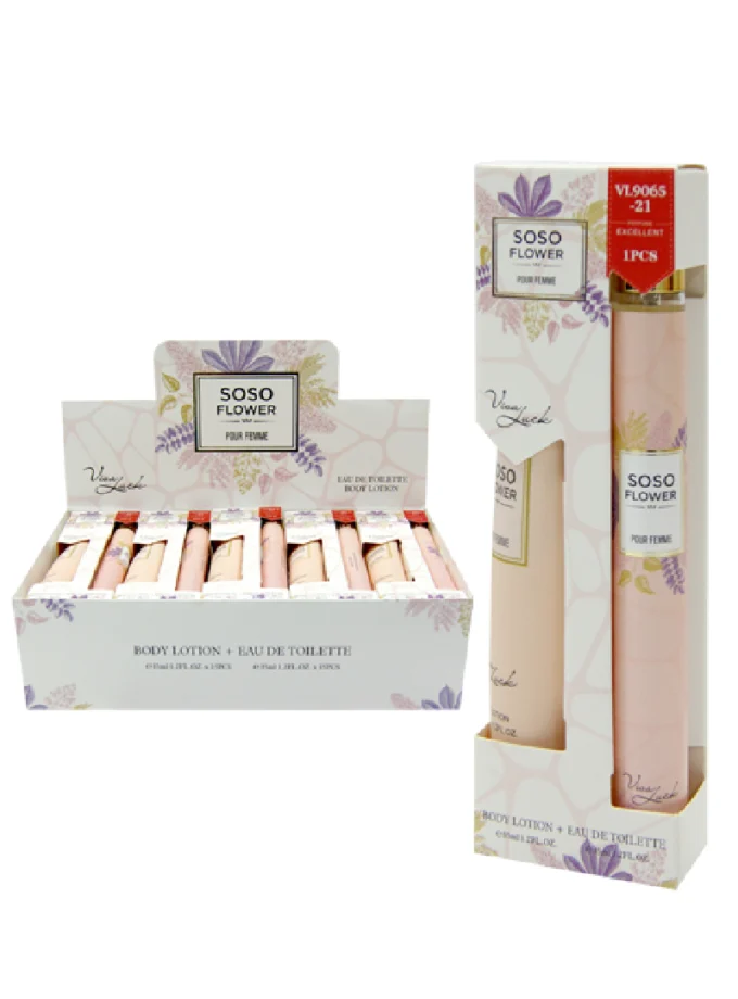 SET SOSO FLOWER 2PZA