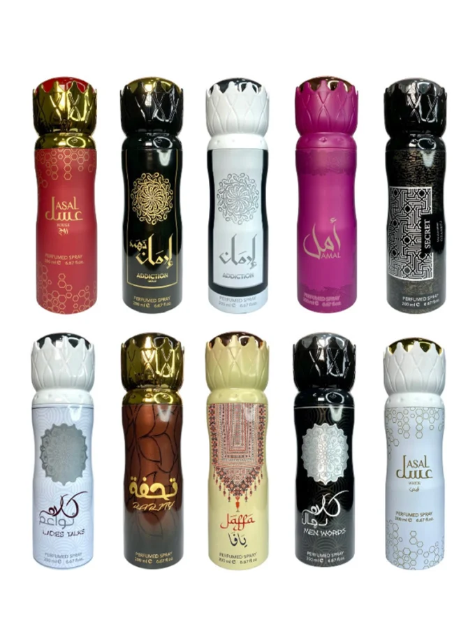 COMBO 10 AEROSOLES OZAREEJ