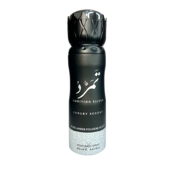 PERFUME AEROSOL AMBITION SILVER OZAREEJ