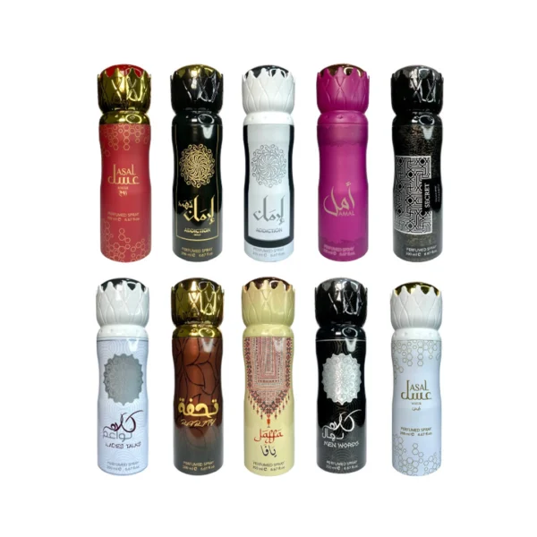 COMBO 10 AEROSOLES OZAREEJ