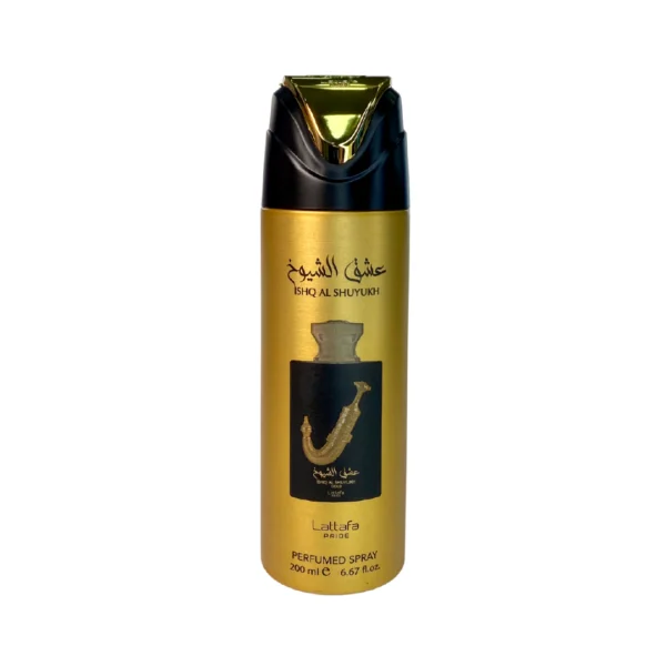 PERFUME AEROSOL ISHQ AL SHUYUKH GOLD LATTAFA