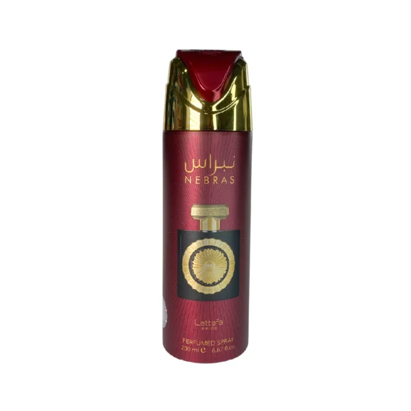 PERFUME AEROSOL NEBRAS LATTAFA