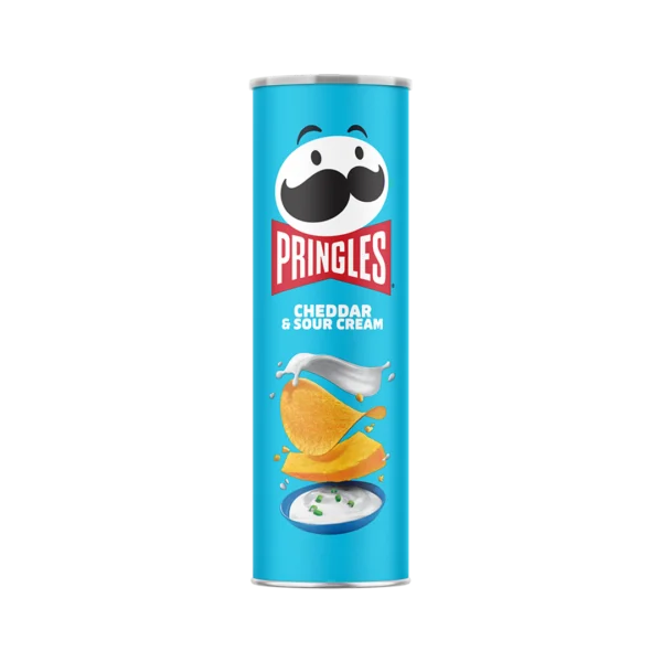PRINGLES CHEDDAR & SOUR CREAM