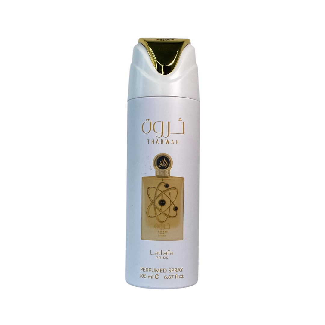THARWAH.webp PERFUME AEROSOL THARWAH GOLD LATTAFA - Image 1