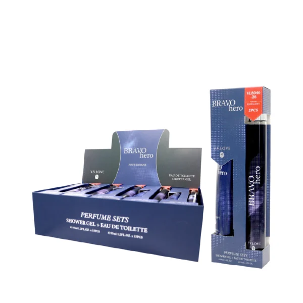 SET BRAVO HERO BLUE 2PZA V.V. LOVE