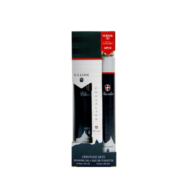 SET CHEVALIER BLACK 2PZA V.V. LOVE