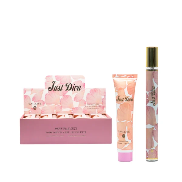 SET JUST DIVA 2PZA V.V. LOVE