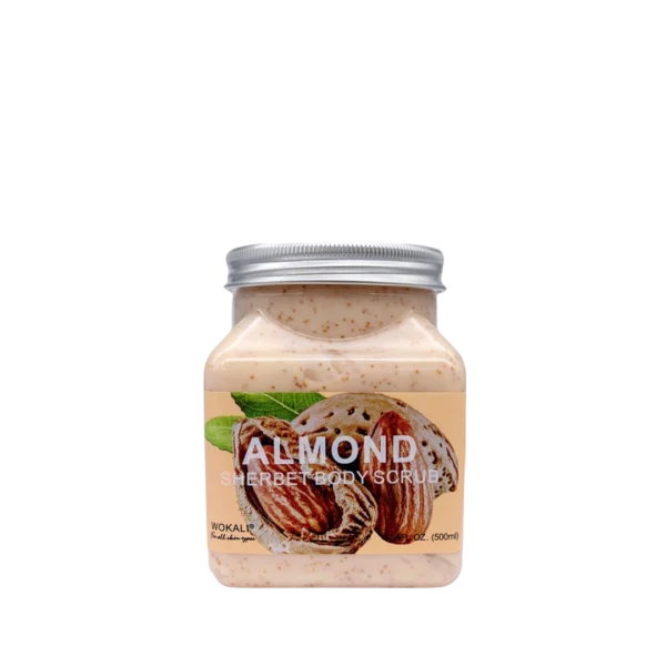 EXFOLIANTE CORPORAL DE ALMENDRAS - WOKALI