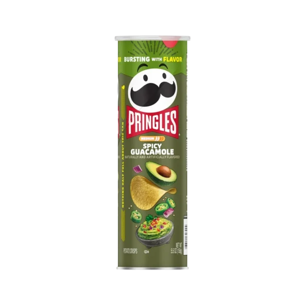 PRINGLES SPICY GUACAMOLE